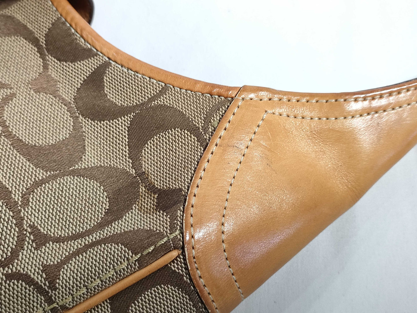 COACH Signature Coach Shoulder Bag