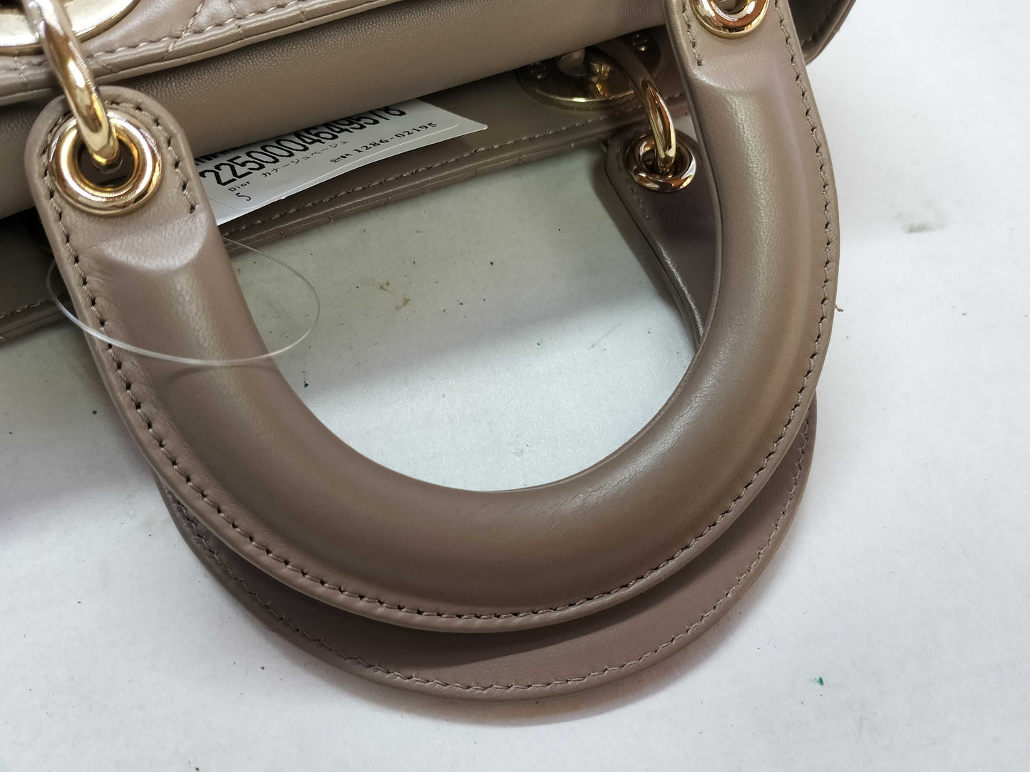 Dior Cannage Beige Handbag