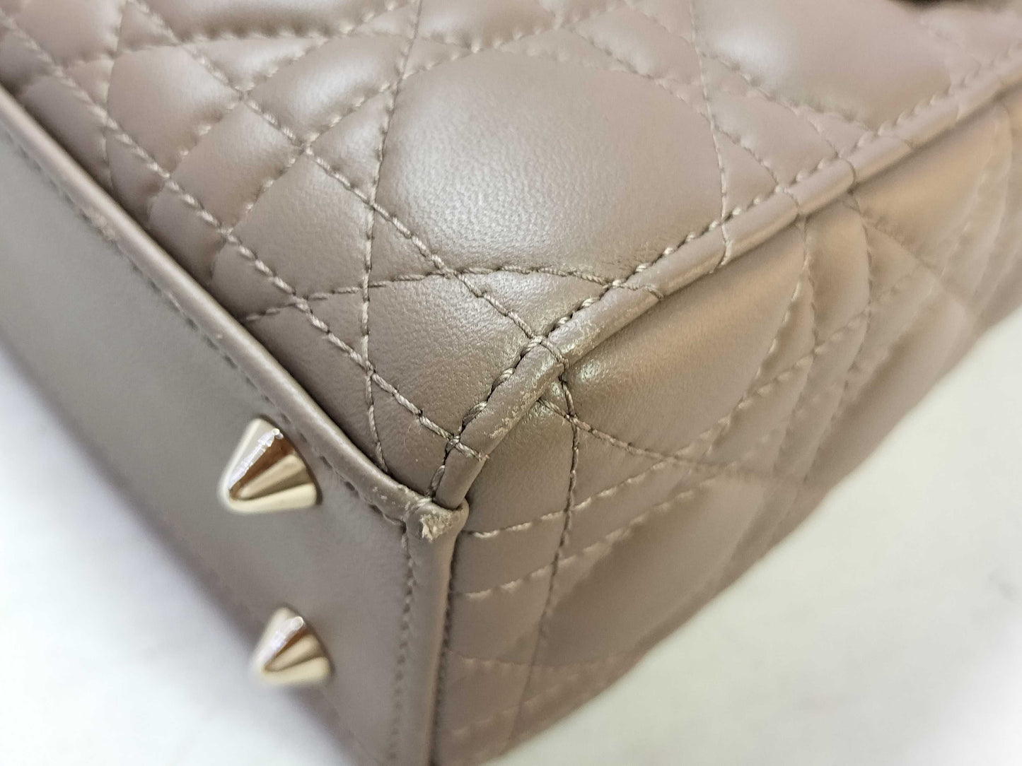 Dior Cannage Beige Handbag