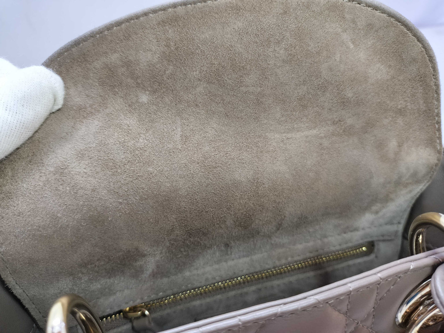 Dior Cannage Beige Handbag