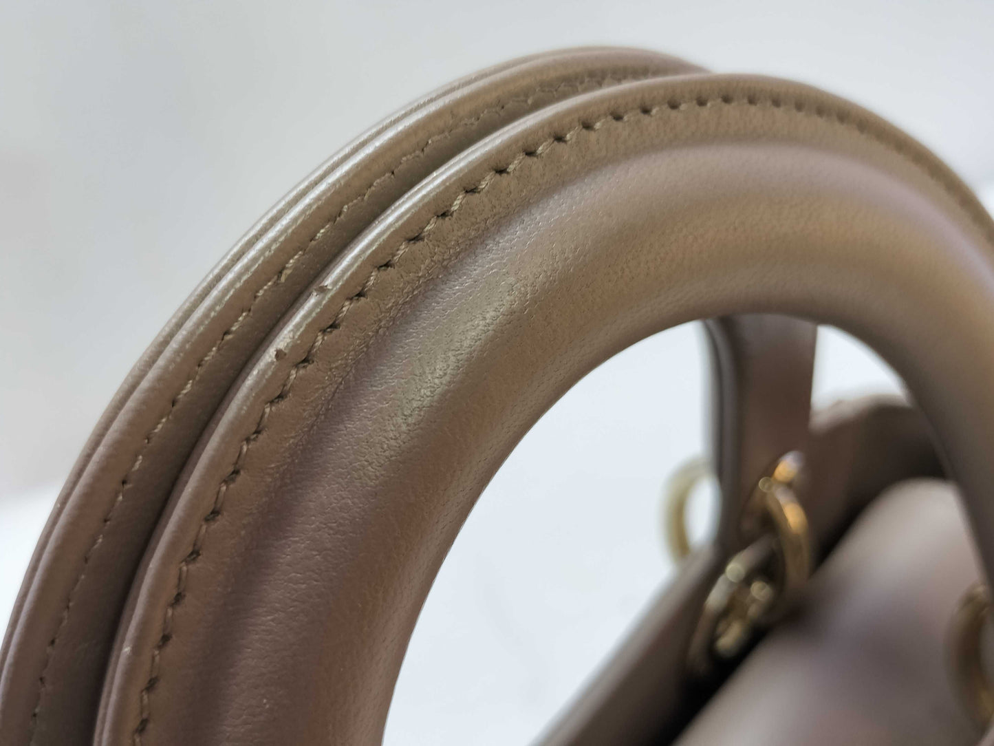 Dior Cannage Beige Handbag