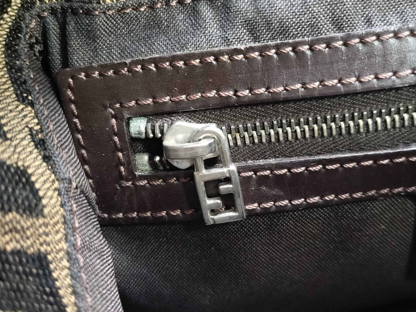 FENDI Zucca pattern FENDI handbag shoulder bag