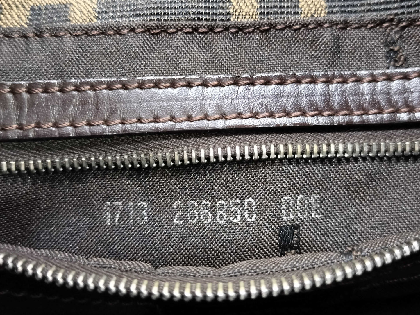 FENDI Zucca pattern FENDI handbag shoulder bag
