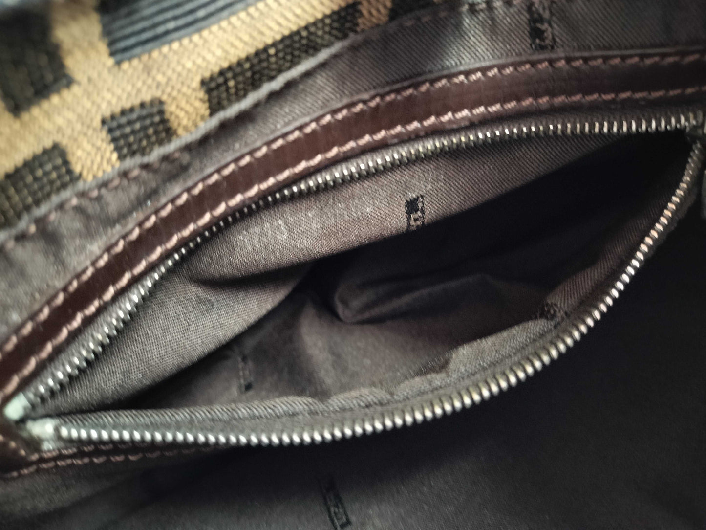 FENDI Zucca pattern FENDI handbag shoulder bag