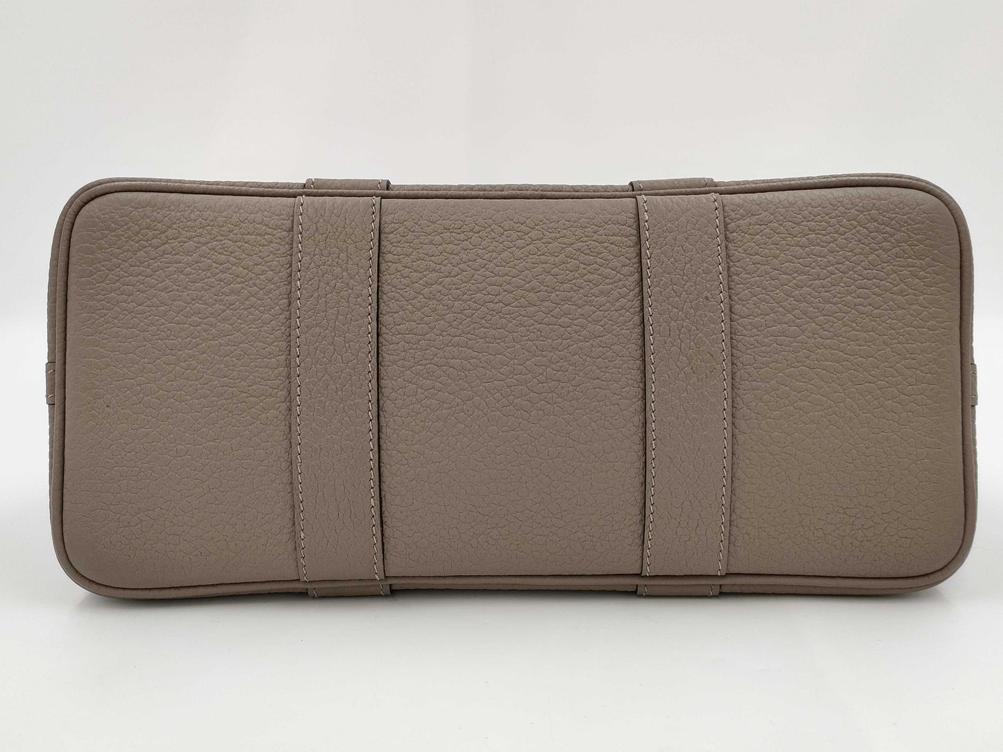 HERMES Garden Party 30 Vache Asphalt Tote Bag