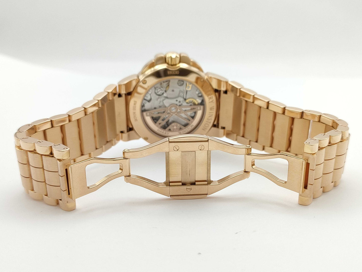 HARRY WINSTON OCEACH36RR002 082088 Automatic K18 Boys' Watch