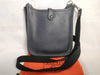HERMES X Evelyn TPM Epsom Leather X Stamp 2016 Black Shoulder Bag