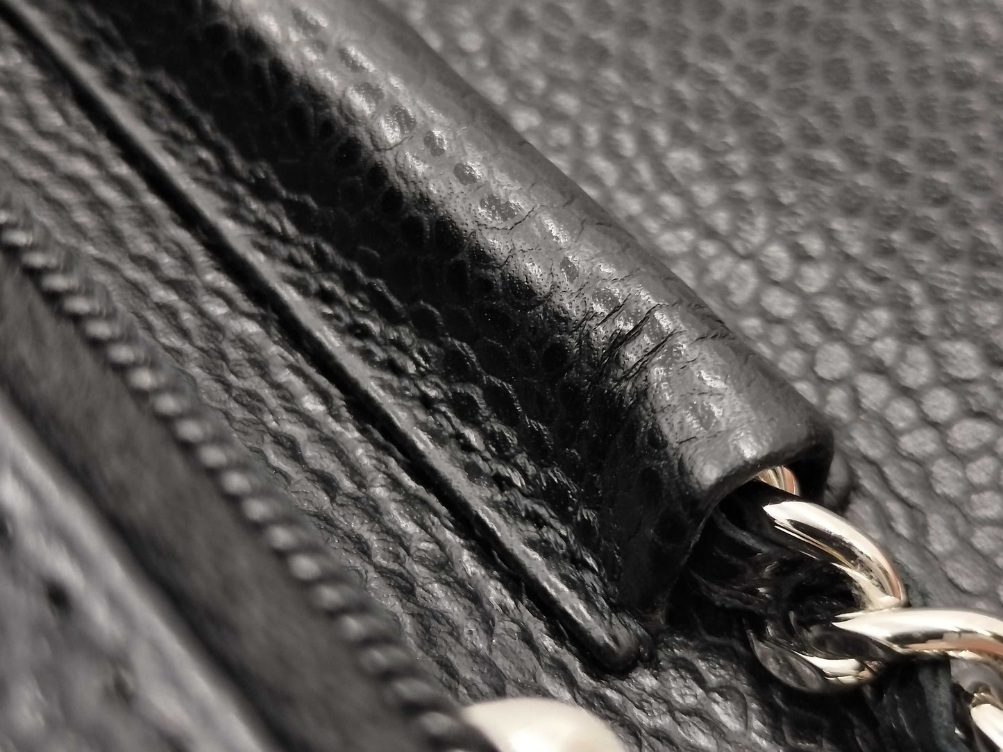 CHANEL Matelasse Chain Wallet in Caviar Leather, Black, N603JA9A Shoulder Bag