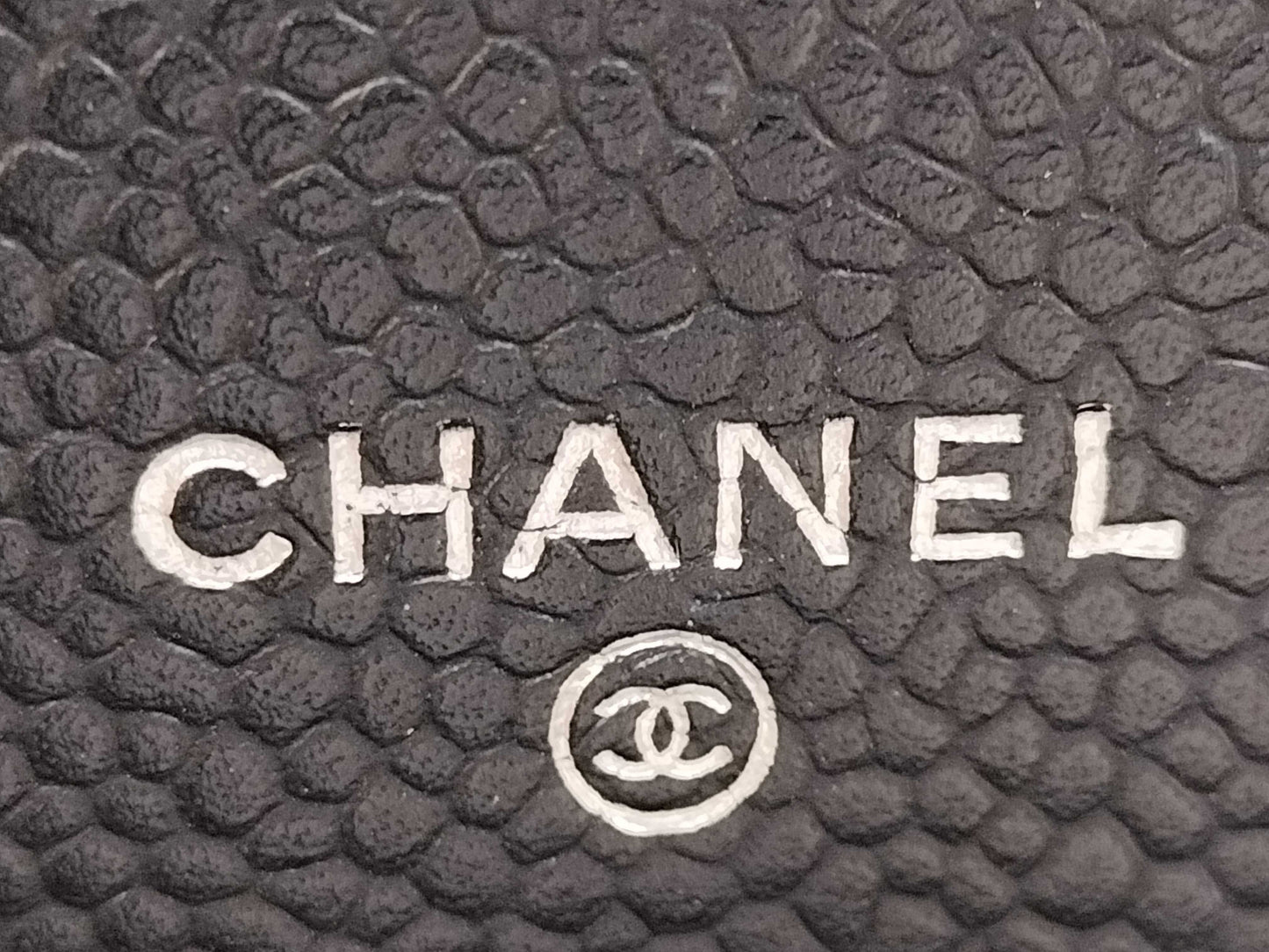 CHANEL Matelasse Chain Wallet in Caviar Leather, Black, N603JA9A Shoulder Bag