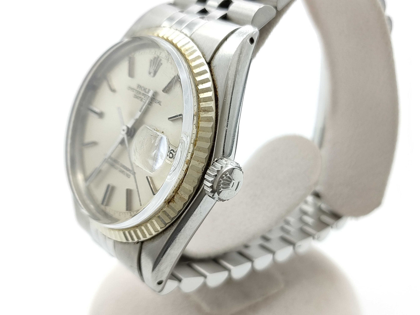 ROLEX Datejust 1601 3457725 Silver Dial Unoperated Boys' Watch