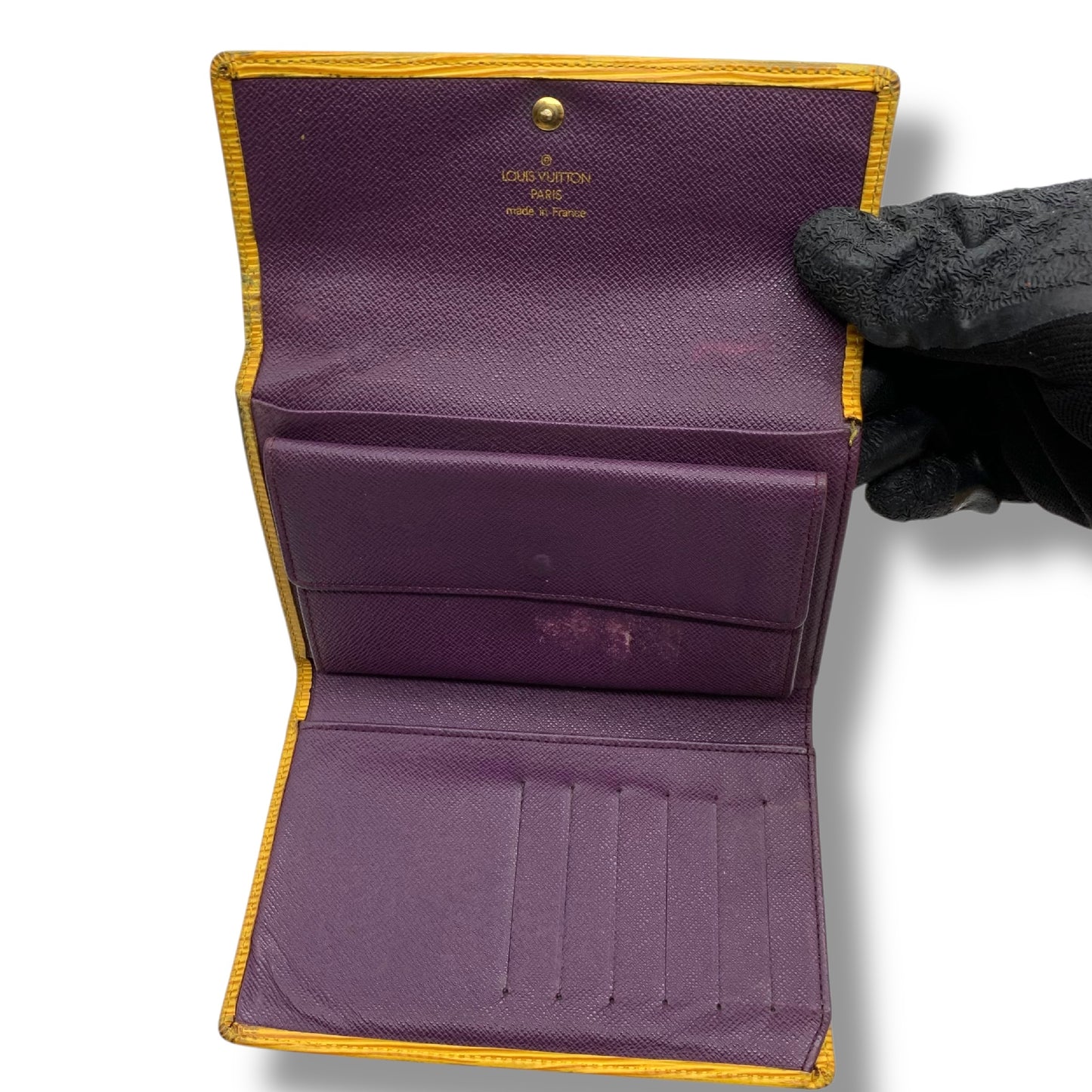 LOUIS VUITTON Epi Wallet and Key Case 4-Piece Set