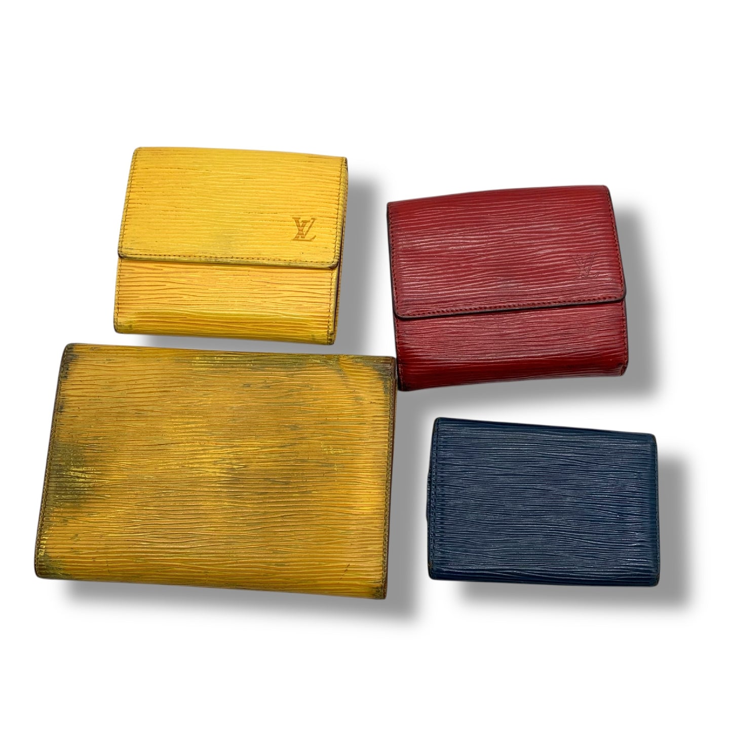 LOUIS VUITTON Epi Wallet and Key Case 4-Piece Set