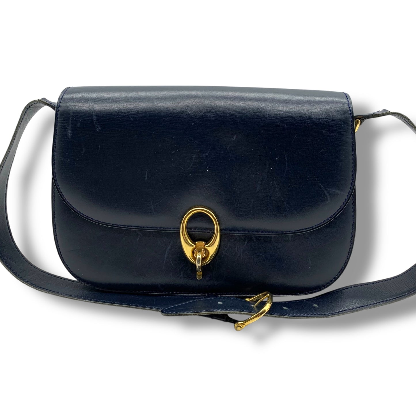 CELINE Leather Shoulder Bag