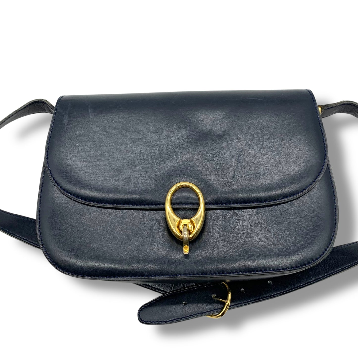 CELINE Leather Shoulder Bag