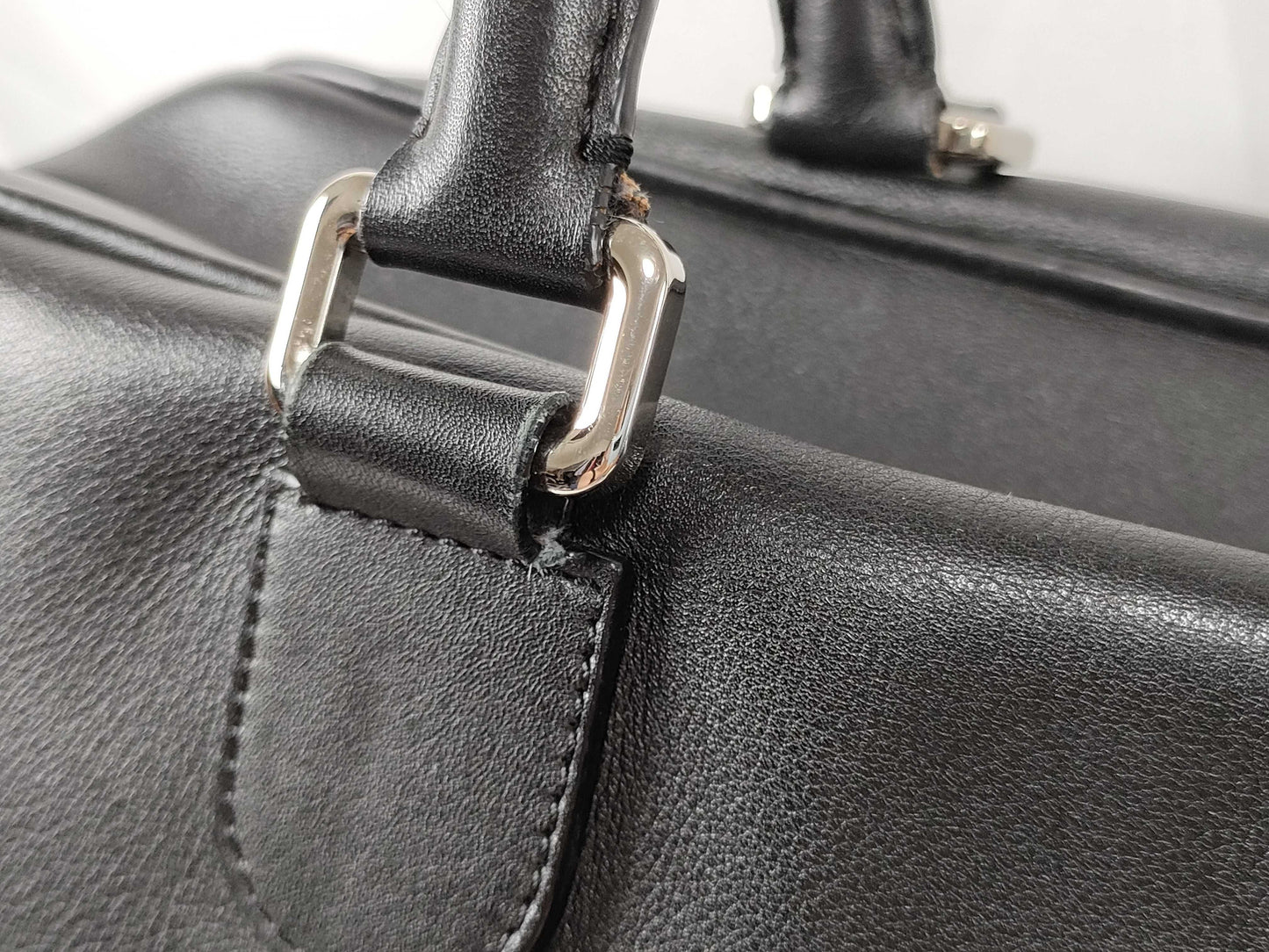 LOEWE Amazona Black Boston Bag