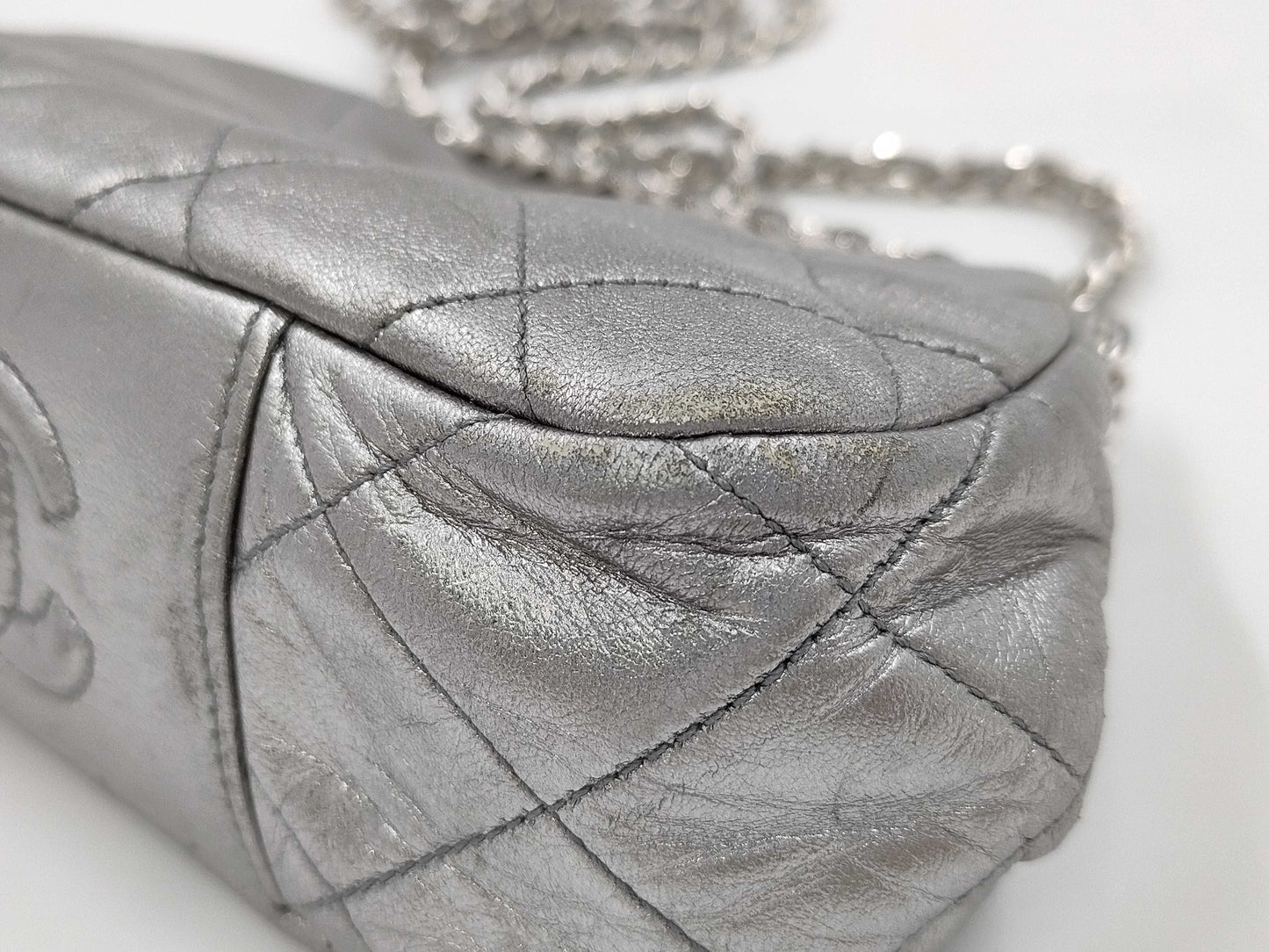 CHANEL Chain Shoulder Bag with Clasp, Seal No. 3, Shoulder Bag