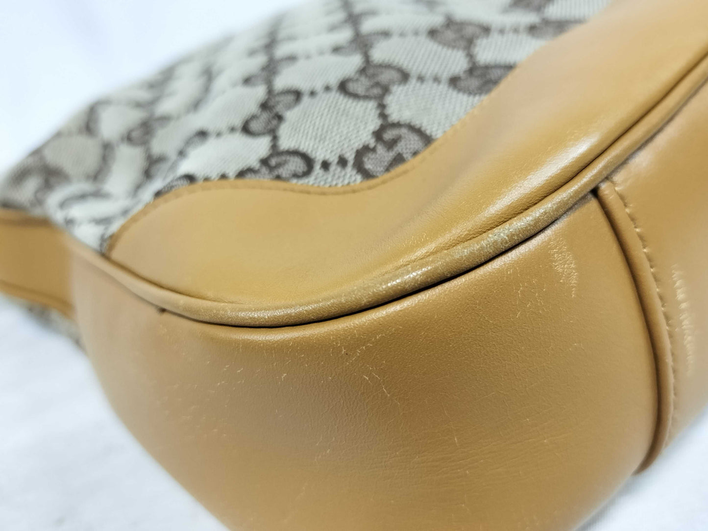 GUCCI 002058 Bamboo Tote Bag Shoulder Bag