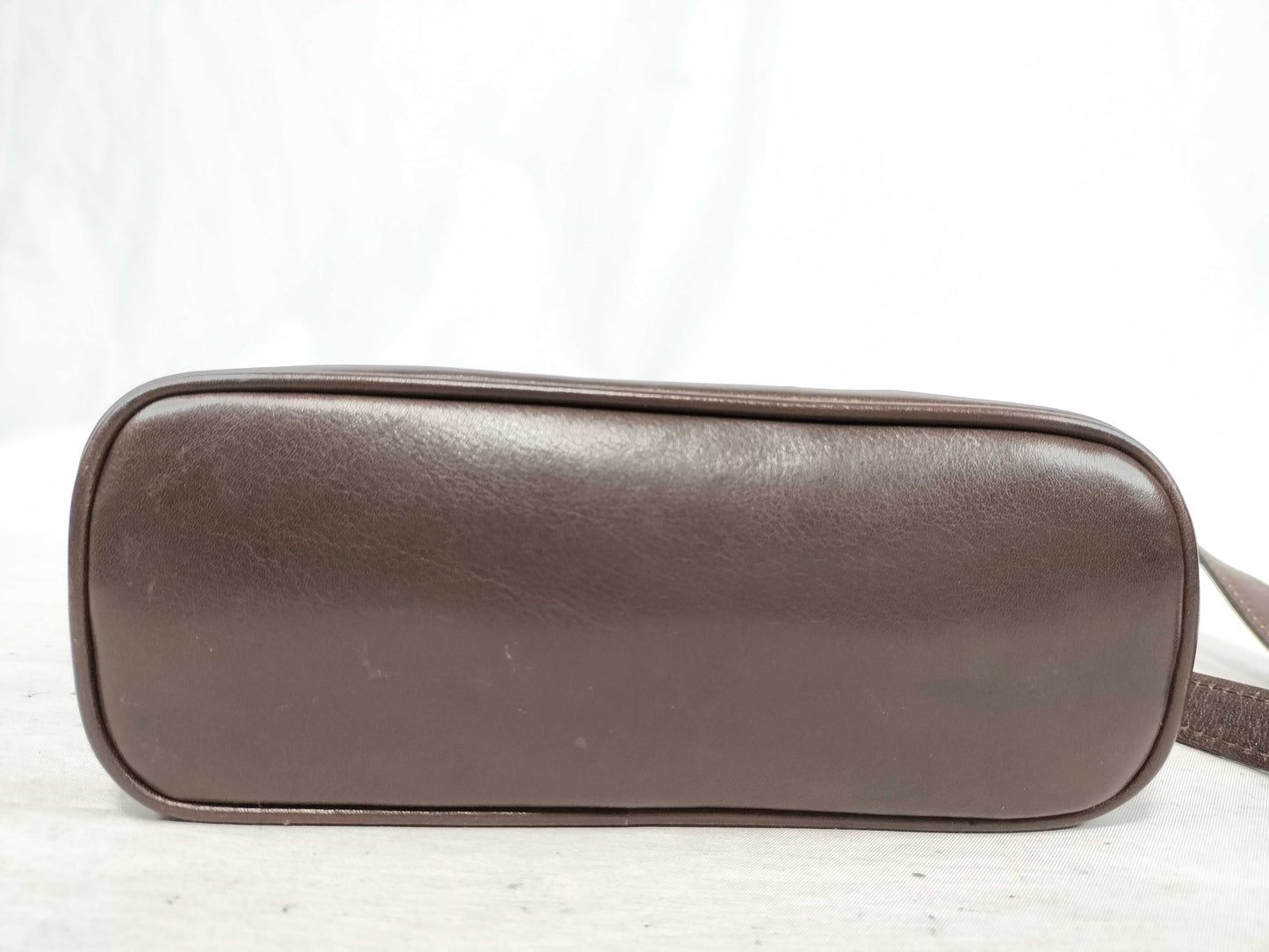 GUCCI Bamboo 2-way shoulder bag/handbag in brown