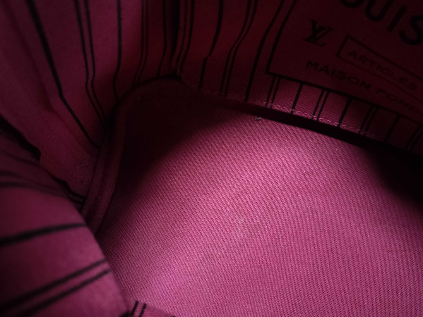 LOUIS VUITTON RFID Unverifiable AR3165 Monogram Louis Vuitton Monogram Neverfull PM M41001 Tote Bag