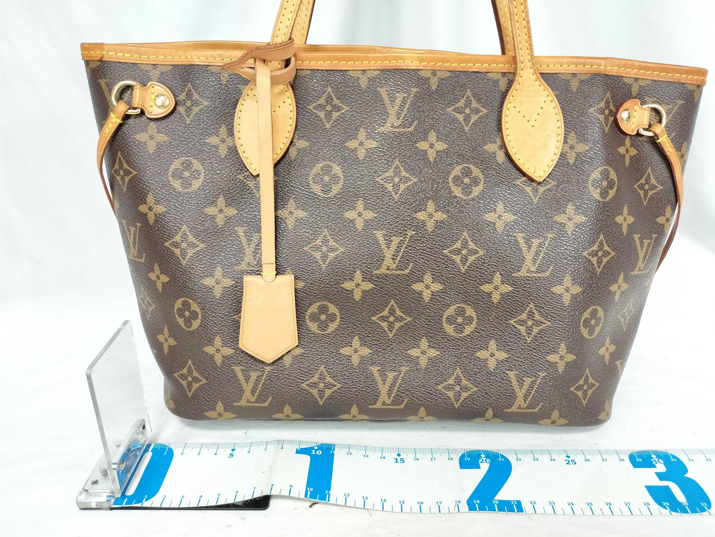 LOUIS VUITTON RFID Unverifiable AR3165 Monogram Louis Vuitton Monogram Neverfull PM M41001 Tote Bag