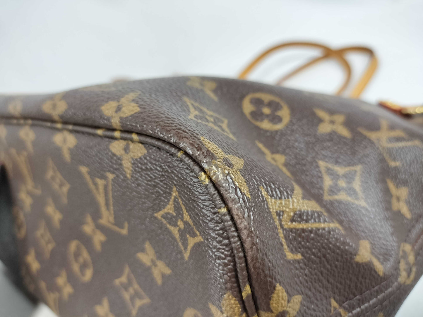LOUIS VUITTON RFID Unverifiable AR3165 Monogram Louis Vuitton Monogram Neverfull PM M41001 Tote Bag
