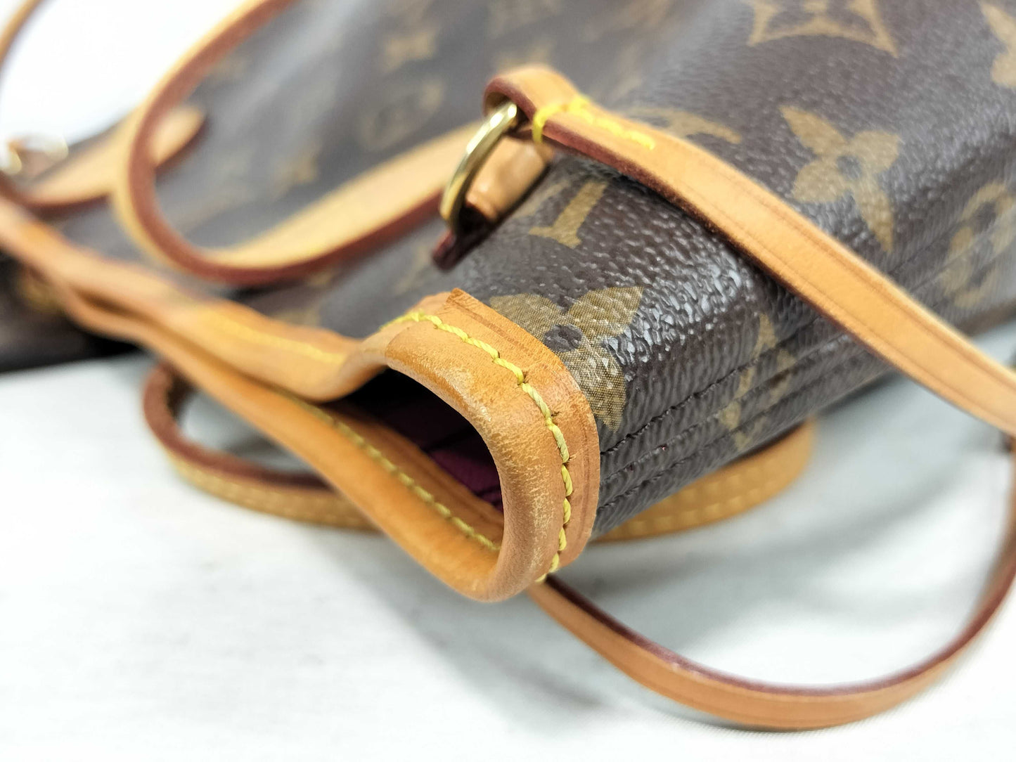 LOUIS VUITTON RFID Unverifiable AR3165 Monogram Louis Vuitton Monogram Neverfull PM M41001 Tote Bag