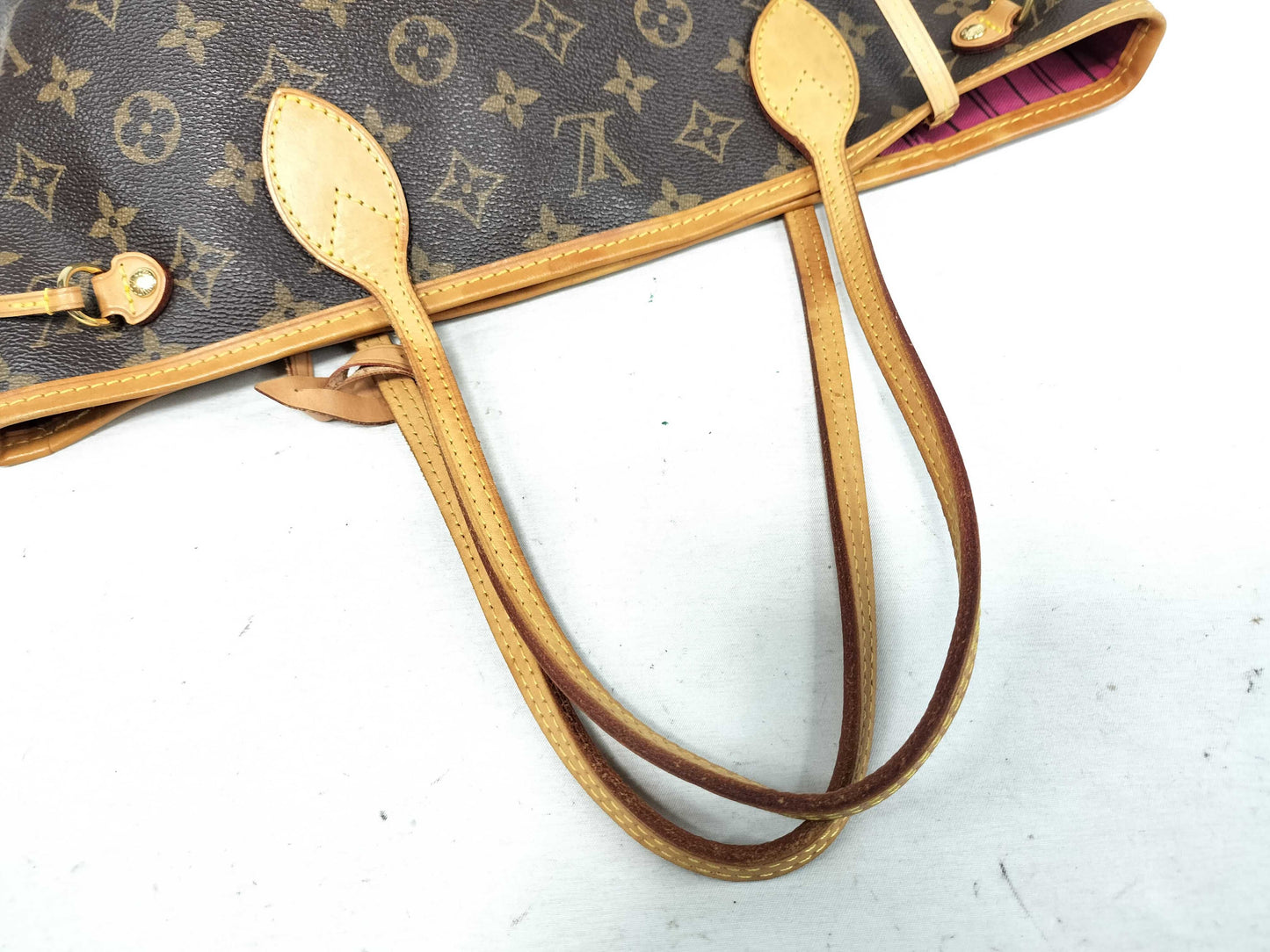 LOUIS VUITTON RFID Unverifiable AR3165 Monogram Louis Vuitton Monogram Neverfull PM M41001 Tote Bag