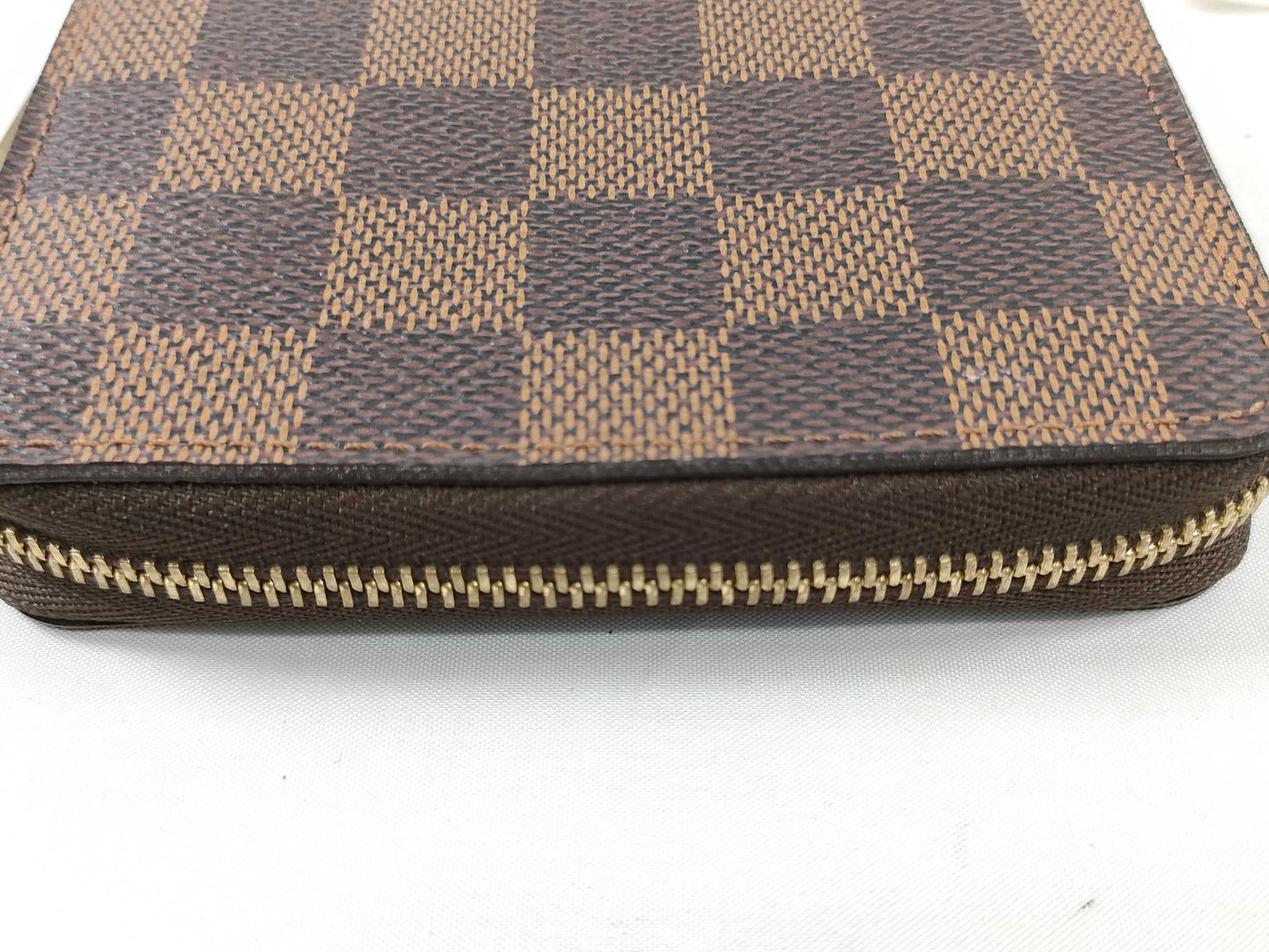 LOUIS VUITTON SR 0183 RFID Unverified Damier Louis Vuitton Zippy Coin Purse Damier Coin Case