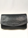 CHANEL Caviar Skin Long Wallet Pouch Wallet