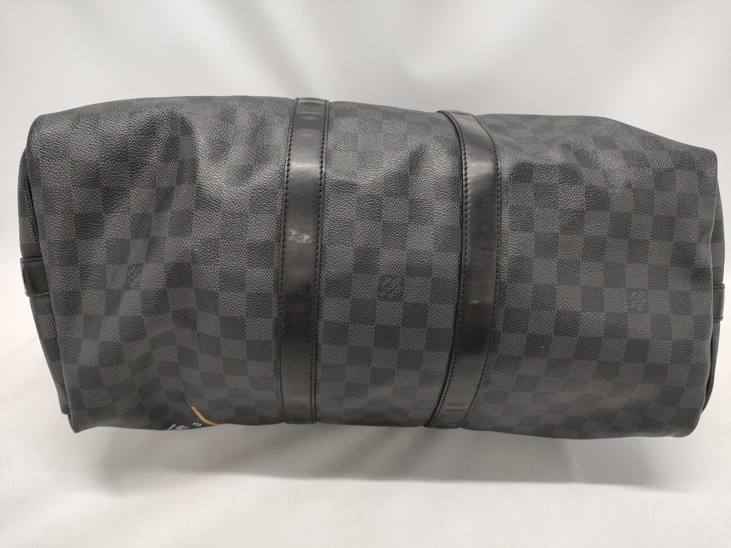 LOUIS VUITTON Louis Vuitton Damier Graphite Keepall Bandouliere 45 N41057 Boston Bag