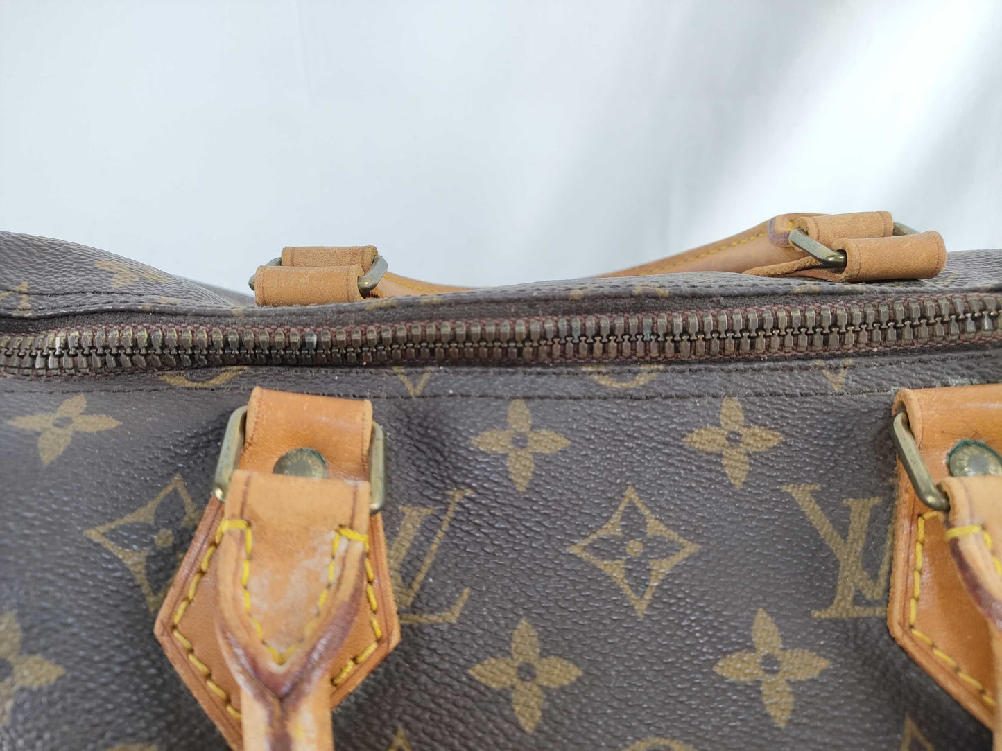 LOUIS VUITTON 851MB Monogram LV Bag Handbag