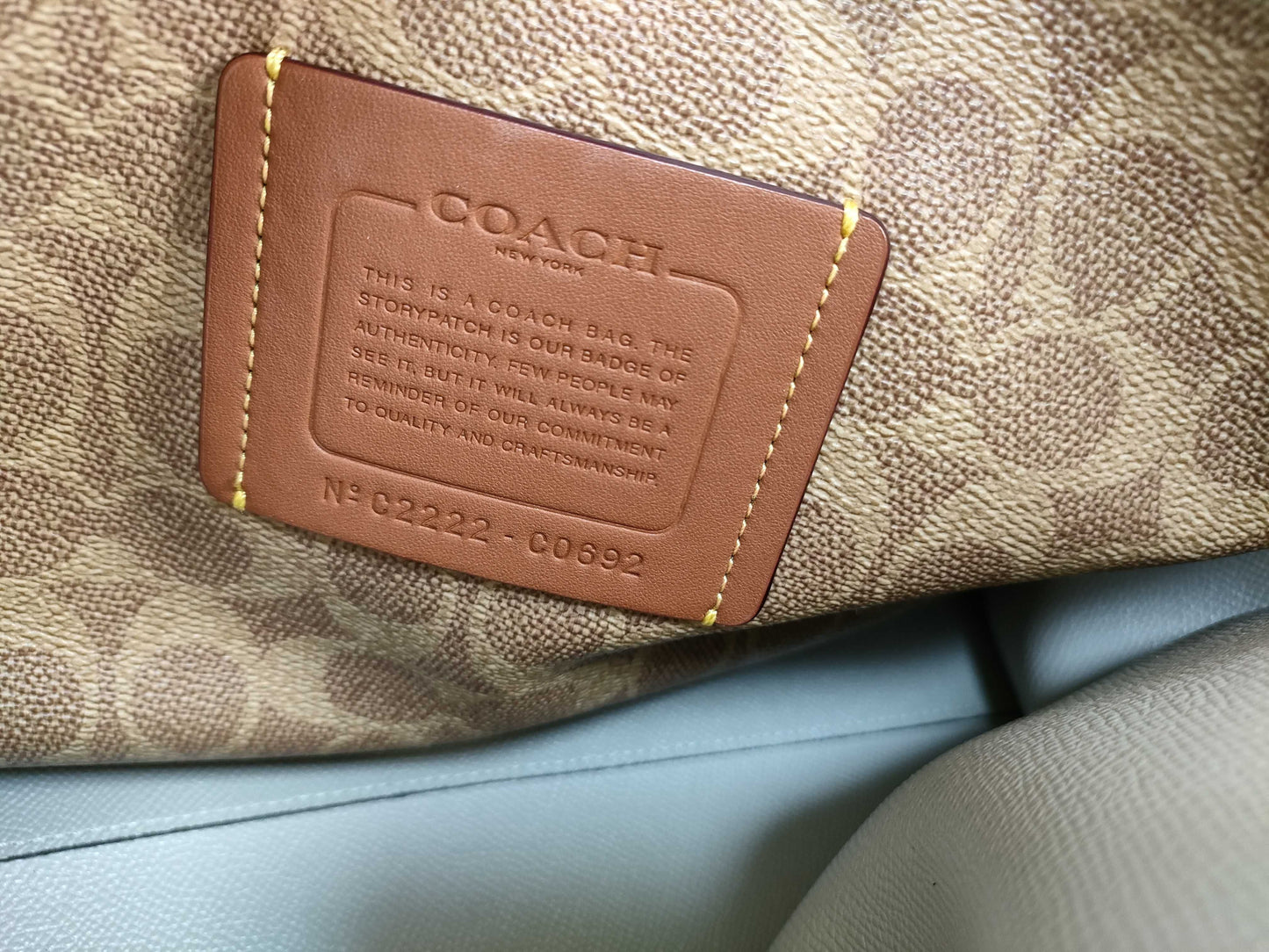 COACH Coach bag tote bag