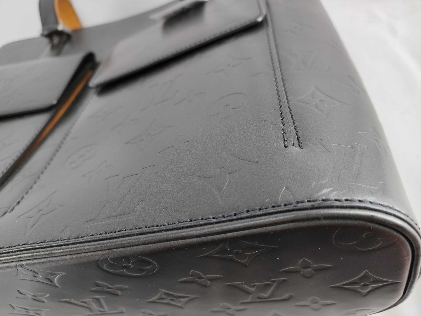 LOUIS VUITTON Monogram Matte LV Business Bag Handbag