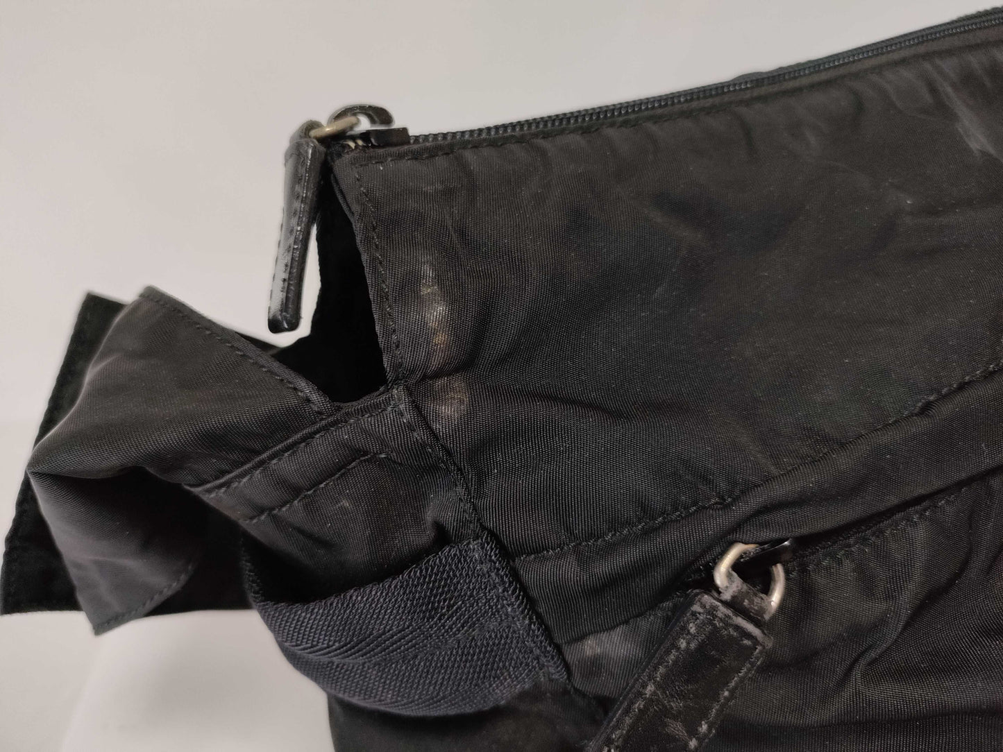 PRADA Nylon Prada Tessuto Shoulder Bag