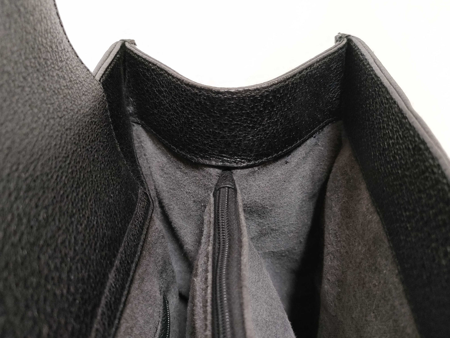 GUCCI Bamboo Diana Tote Bag in Black Leather