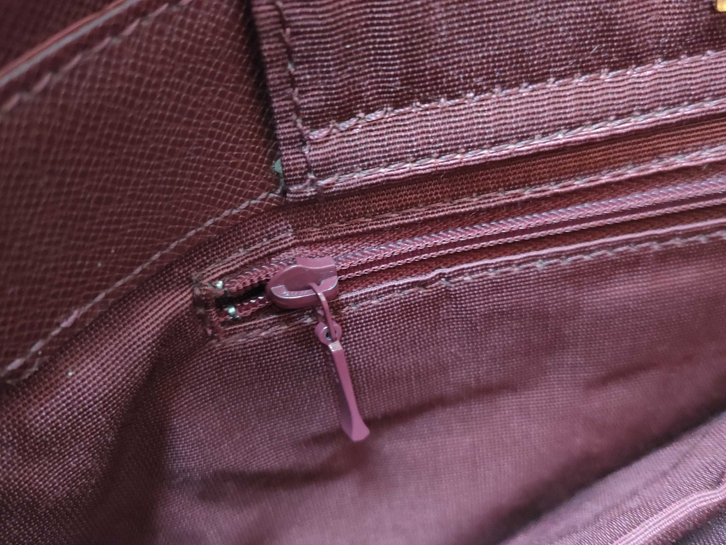 BURBERRY Nova Check Leather Shoulder Bag