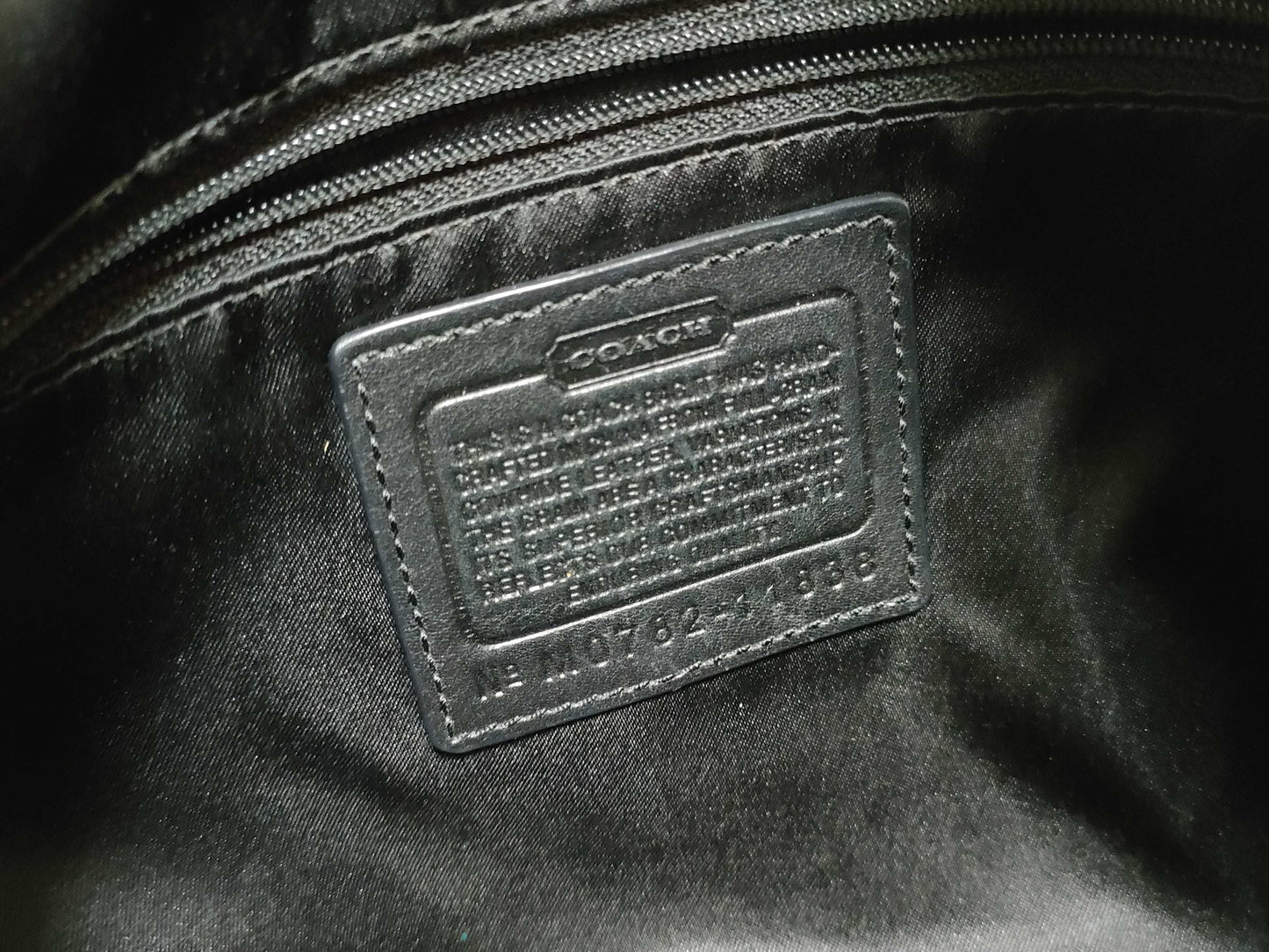 COACH Leather Black One-Shoulder Soho Shoulder Bag