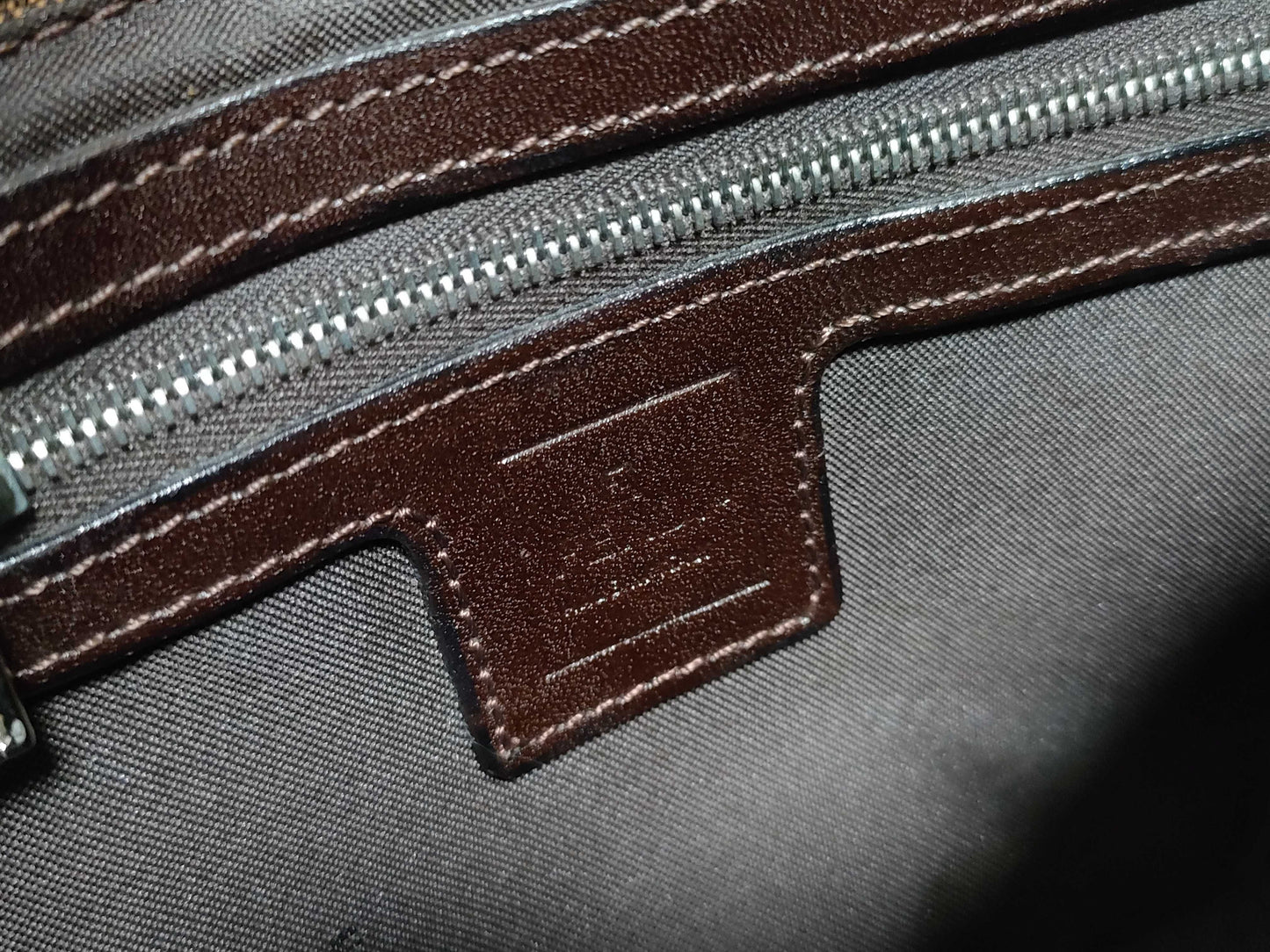 FENDI Zucca Mamma Bucket One-Shoulder Brown Shoulder Bag