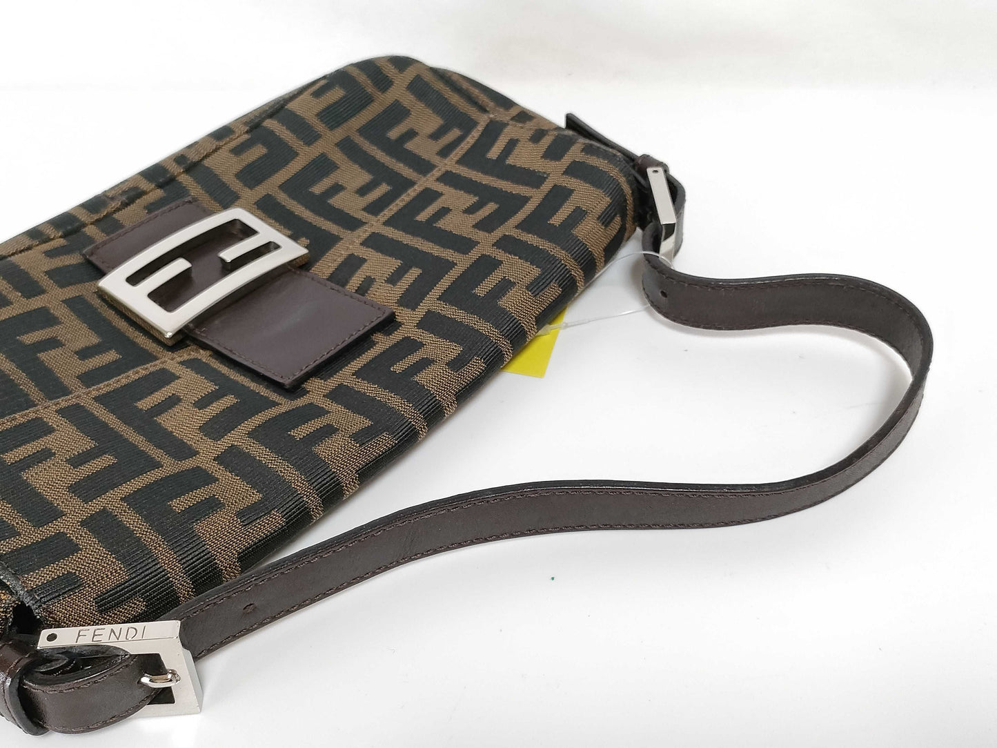 FENDI Zucca Mamma Bucket One-Shoulder Brown Shoulder Bag