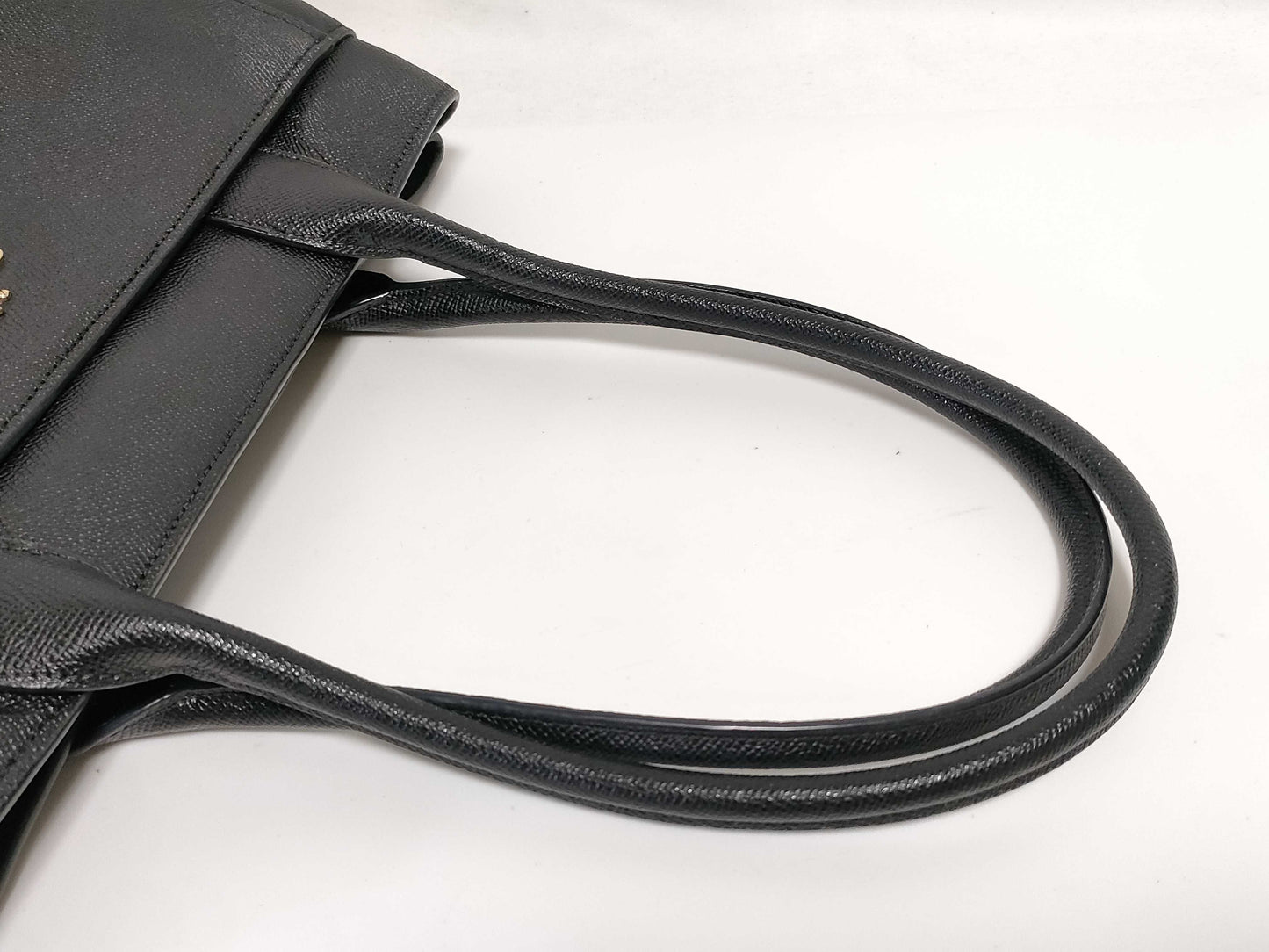 COACH Casey 2-way Tote Bag Black Tote Bag
