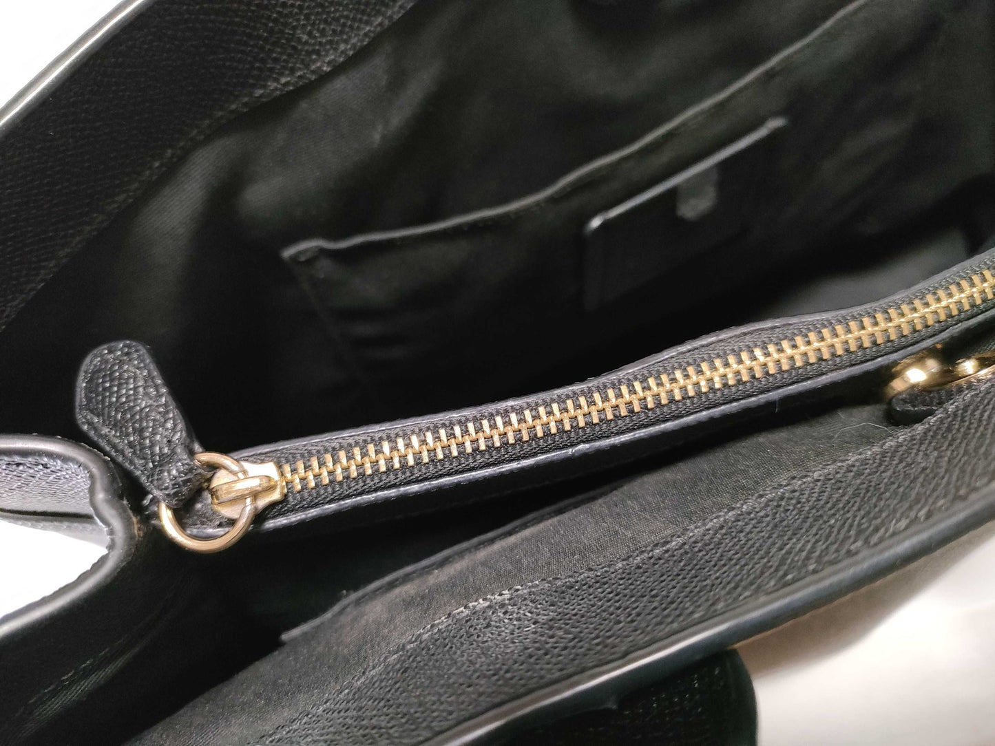 COACH Casey 2-way Tote Bag Black Tote Bag