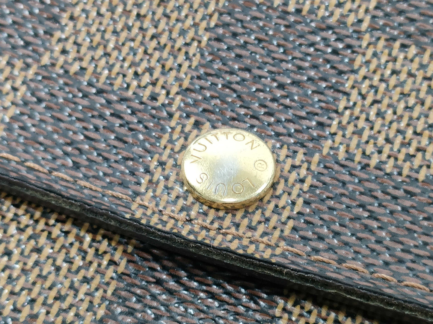 LOUIS VUITTON CA 2018 RFID Unverified Damier LV Damier International M67217/CA2018 Wallet