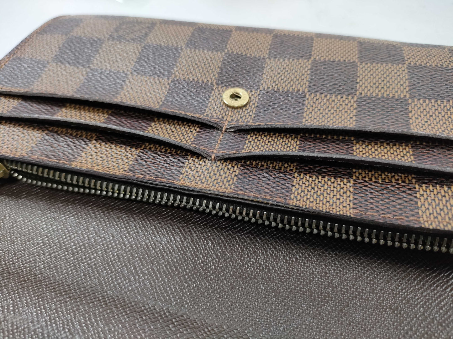 LOUIS VUITTON CA 2018 RFID Unverified Damier LV Damier International M67217/CA2018 Wallet