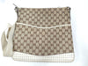 GUCCI GG Canvas Leather Shoulder Bag