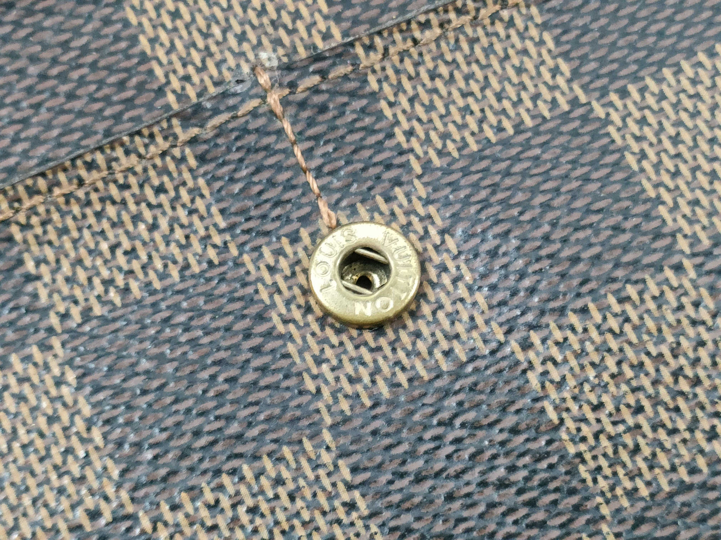 LOUIS VUITTON CA 0035 RFID Unverified Monogram LV Damae Sara N61734/CA0035 Wallet