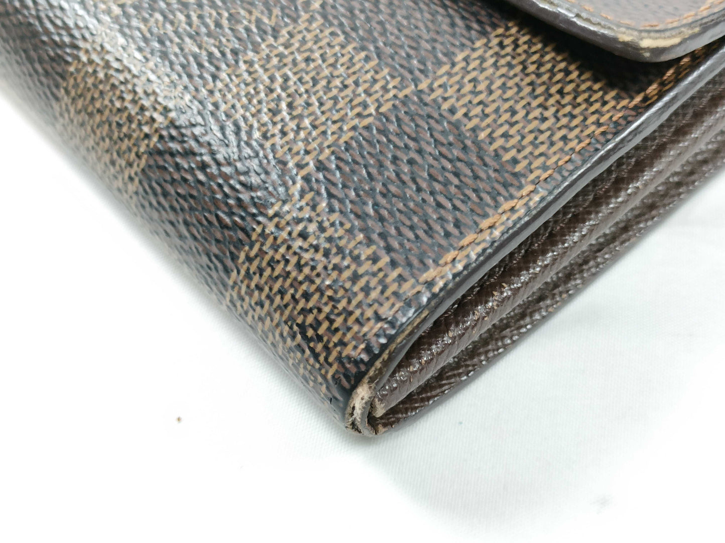LOUIS VUITTON CA 0035 RFID Unverified Monogram LV Damae Sara N61734/CA0035 Wallet