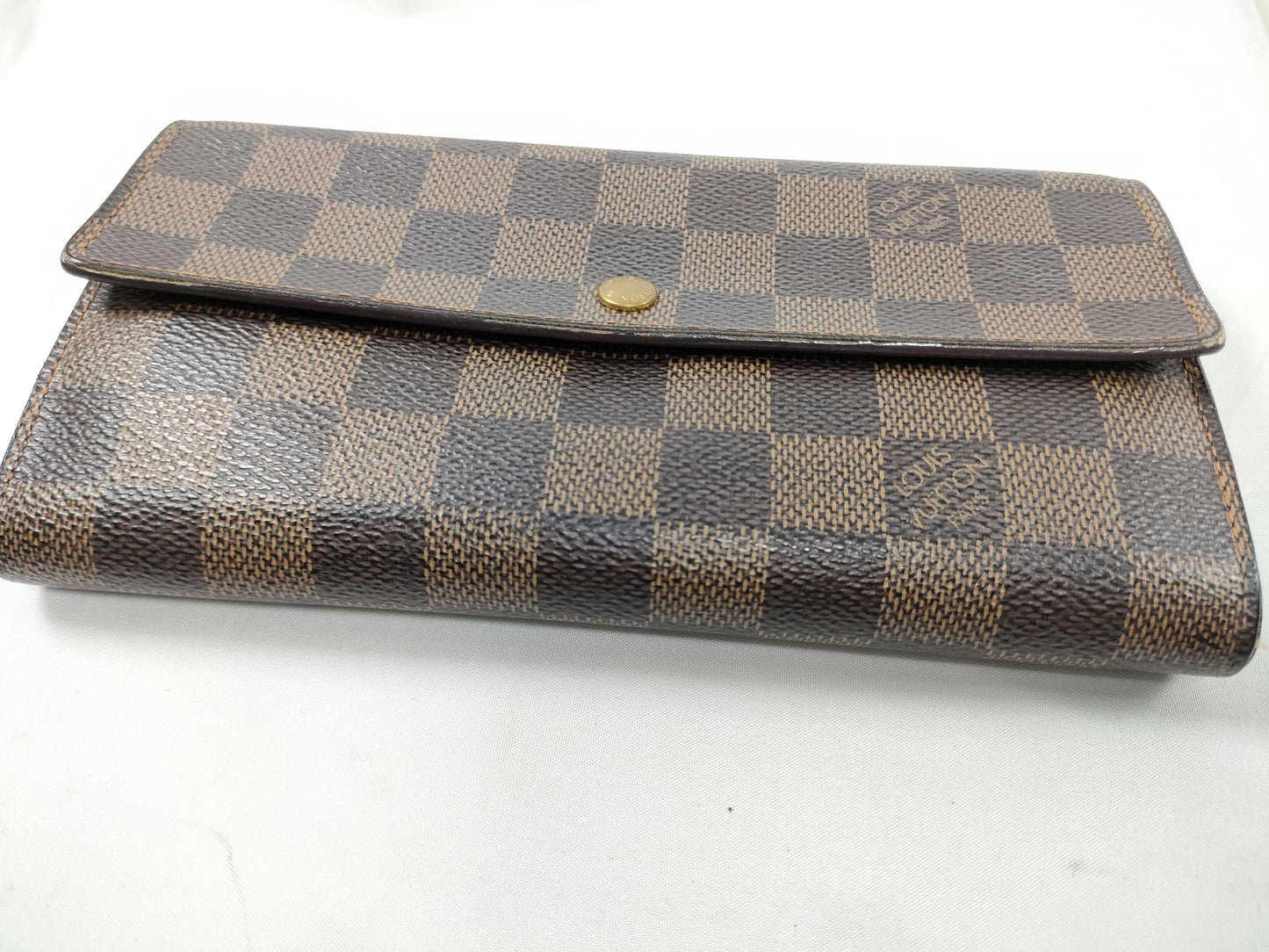 LOUIS VUITTON CA 0035 RFID Unverified Monogram LV Damae Sara N61734/CA0035 Wallet