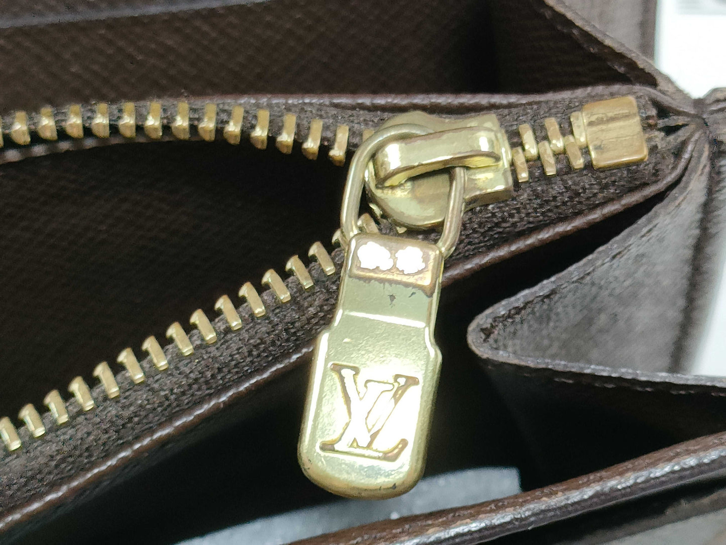 LOUIS VUITTON CA 0035 RFID Unverified Monogram LV Damae Sara N61734/CA0035 Wallet