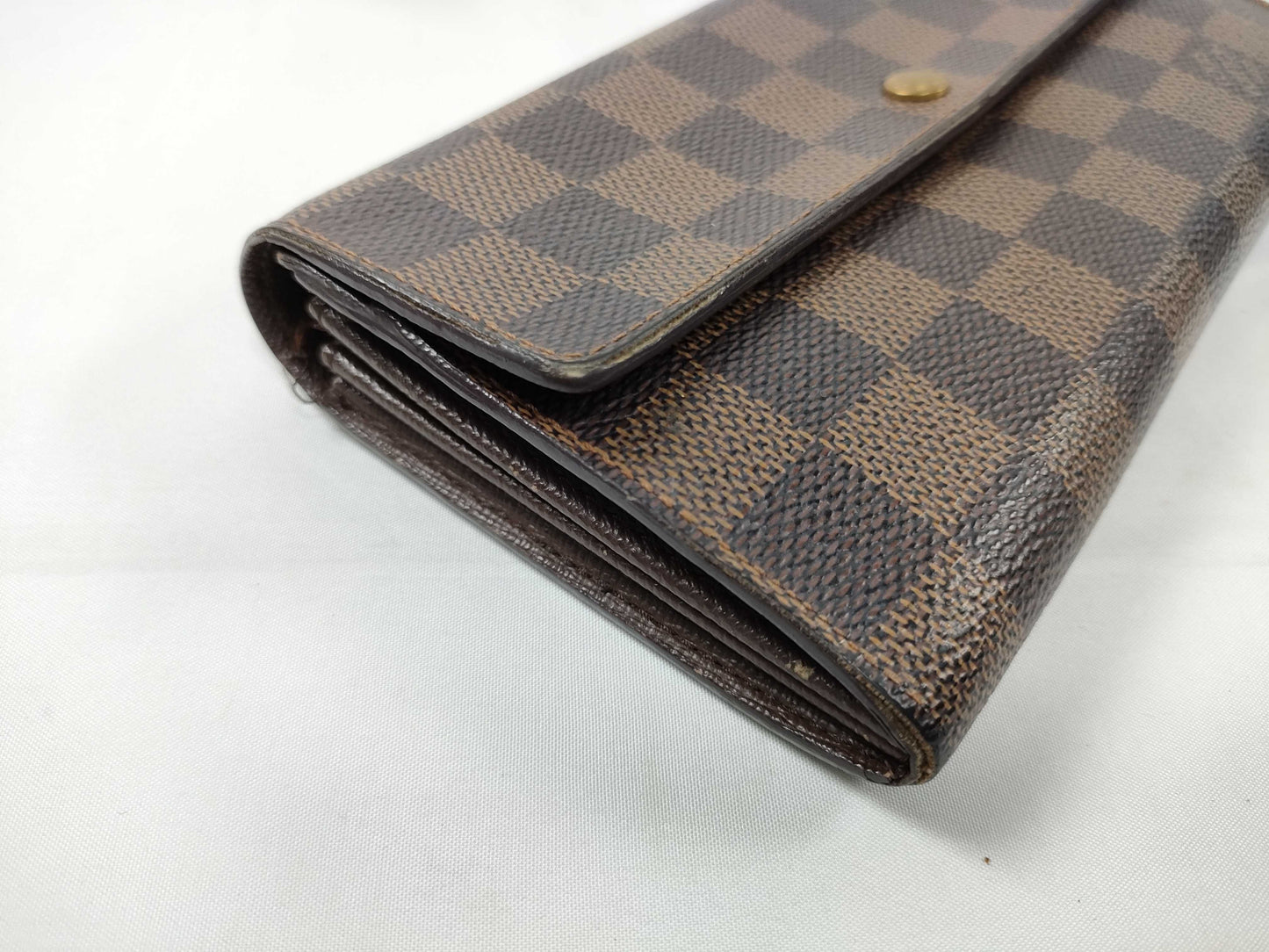 LOUIS VUITTON CA 0035 RFID Unverified Monogram LV Damae Sara N61734/CA0035 Wallet
