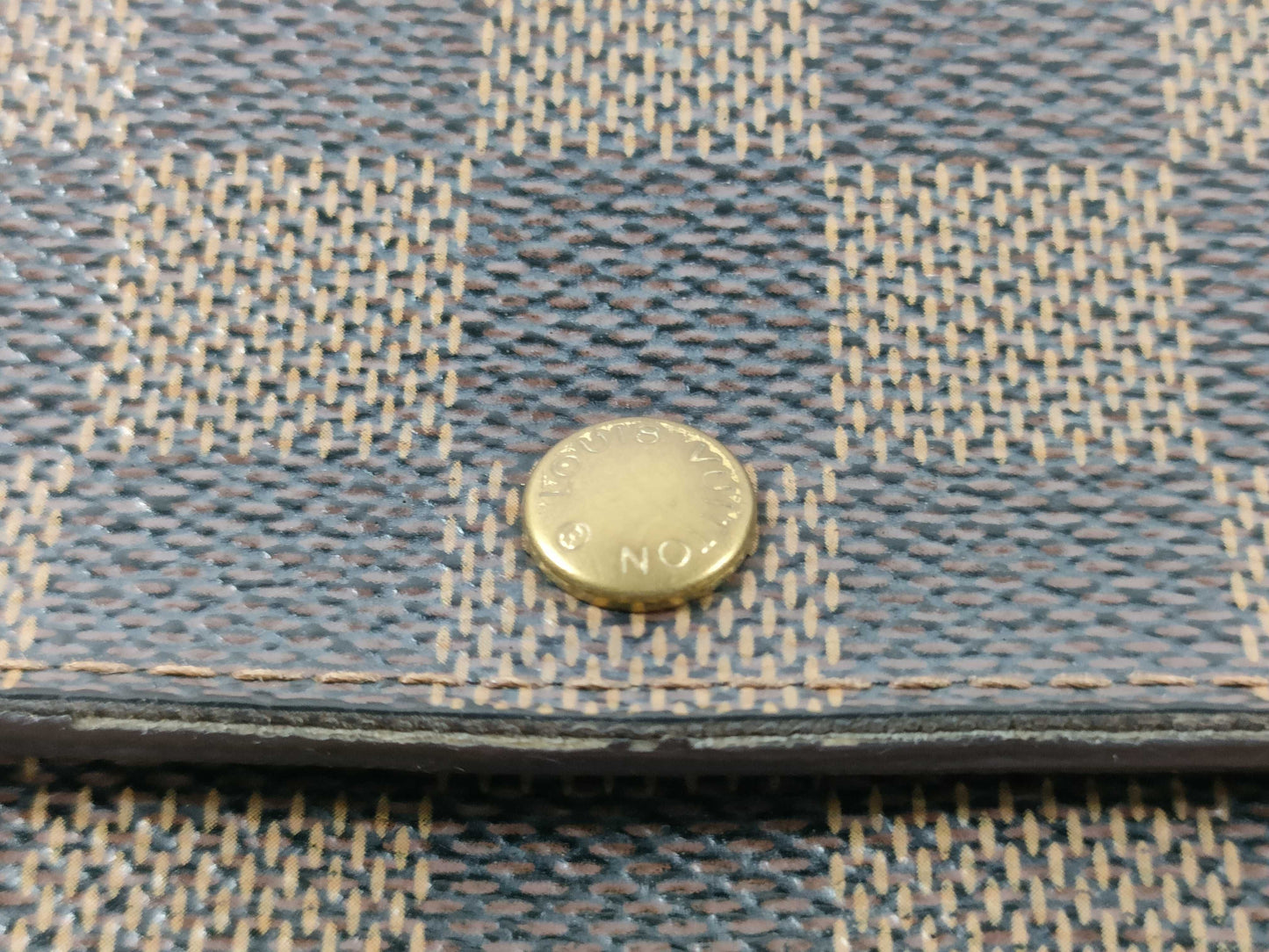 LOUIS VUITTON CA 0035 RFID Unverified Monogram LV Damae Sara N61734/CA0035 Wallet